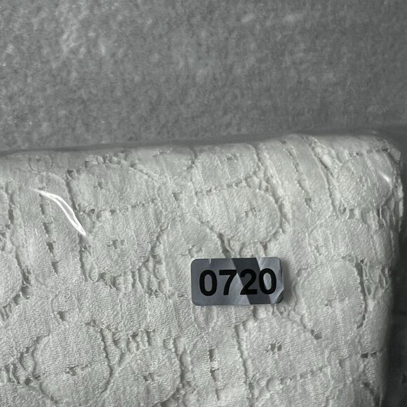 Lilly Pulitzer Darla Peplum Top Size Small White Eyelet Floral Lace Crochet Bow - Picture 11 of 14